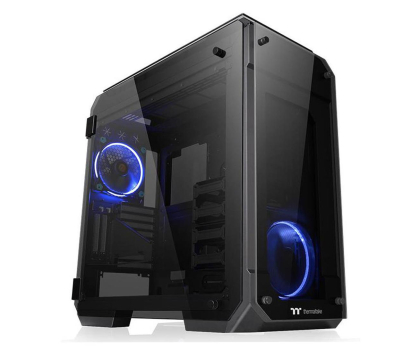 Obudowa THERMALTAKE View 71 Riing Tempered Glass - Black CA-1I7-00F1WN-00